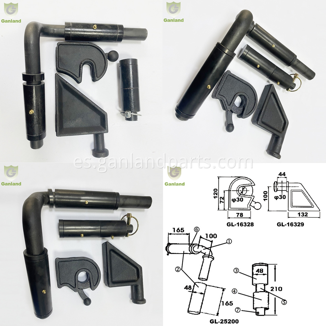 SIDE SWING TAILGATE HINGE ASSEMBLY